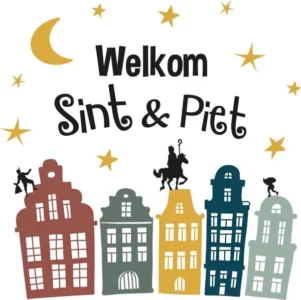 Sinterklaas versiering raamstickers