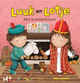 Luuk en Lotje Sinterklaas boek zonder zwarte piet