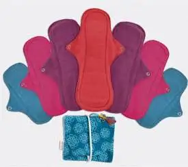 Eco Femme katoenen maandverband