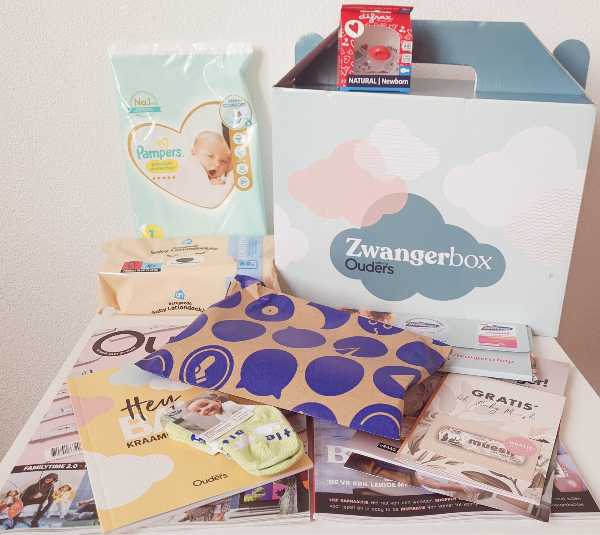 Inhoud Zwangerbox 2023 + Babybox Ouders Van Nu - Unboxing - Mama Groeit