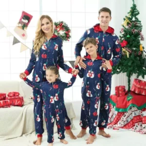 Matching onesies kerst gezin