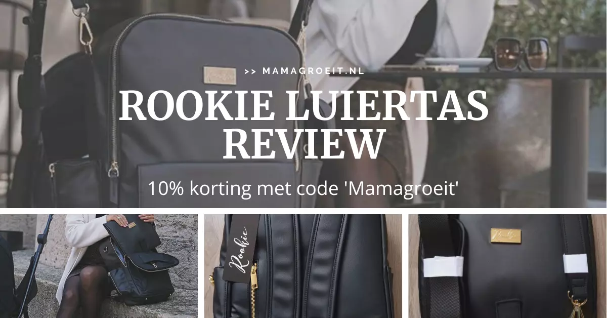 peper technisch boog Rookie luiertas review - diaper bag + korting! - Mama Groeit