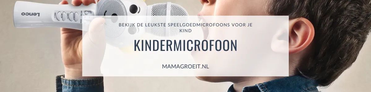 Kindermicrofoon speelgoedmicrofoon