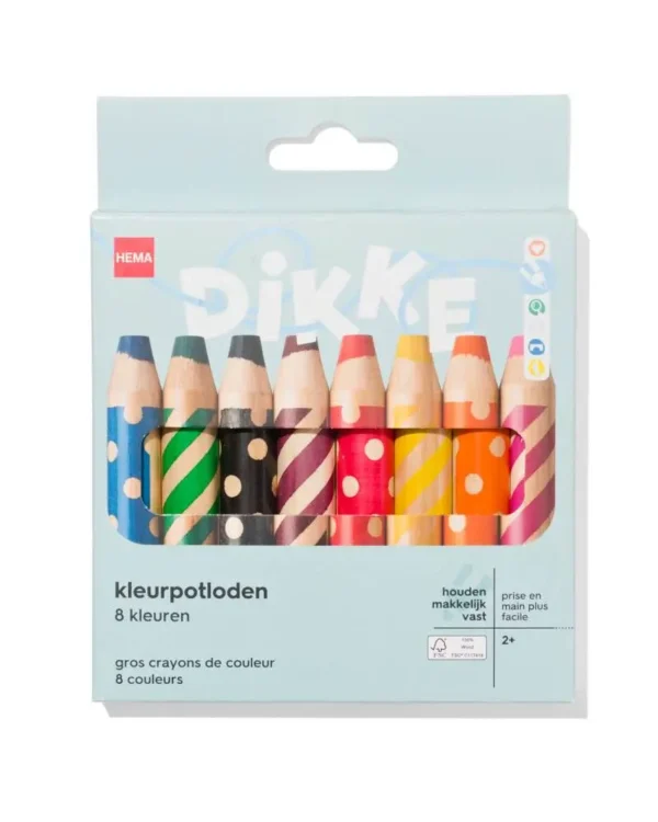 HEMA dikke kleurpotloden