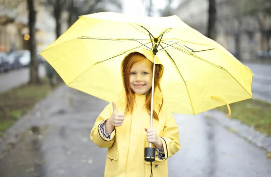 Duurzame regenjas kind