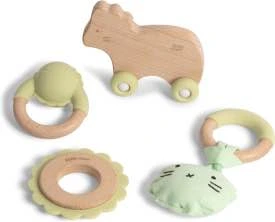 Houten bijtring voor baby